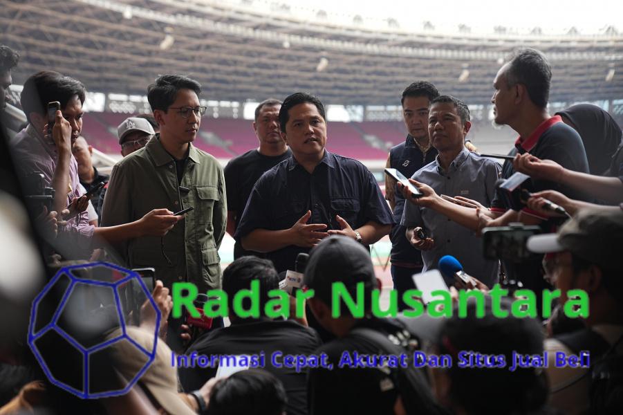Sambut Suporter Jepang dan Arab Saudi, Erick Thohir: Jangan Takut Nonton Di SUGBK