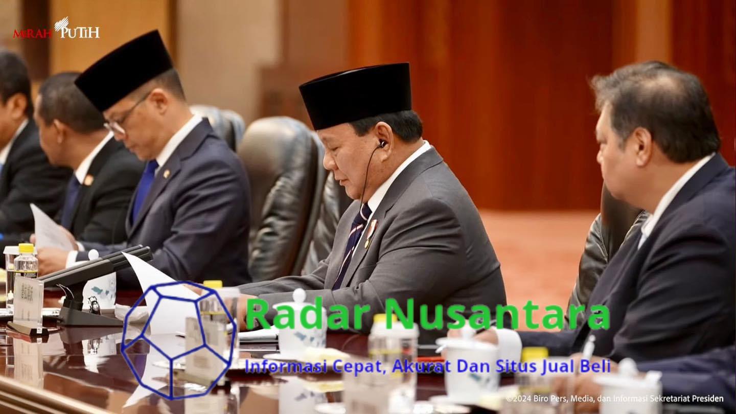 Presiden RI Ke-8 Prabowo Subianto Adakan Kunjungan Kenegaraan ke Tiongkok, Tegaskan Komitmen Penguatan Kerja Sama Bilateral