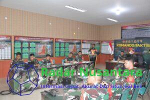 Tim Wasev Ster TNI Datangi Satgas Pamtas Yonarmed 11 Kostrad di Pos Kotis