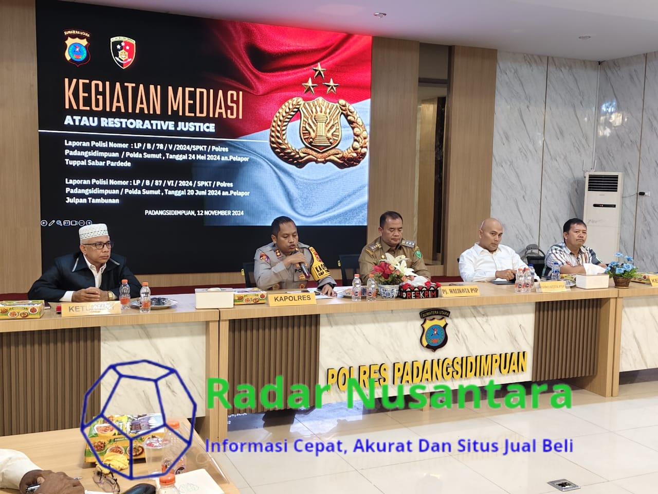 Prioritaskan Masa Depan Anak, Polisi Dorong Restoratif Justice dan Berakhir Damai