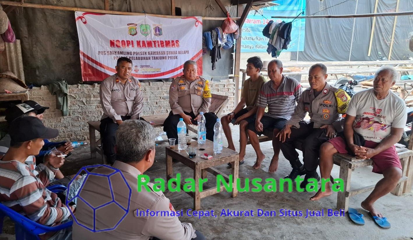 Ngopi Kamtibmas Cooling System Pilkada Aman dan Cegah Tawuran, di PHPT Muara Angke