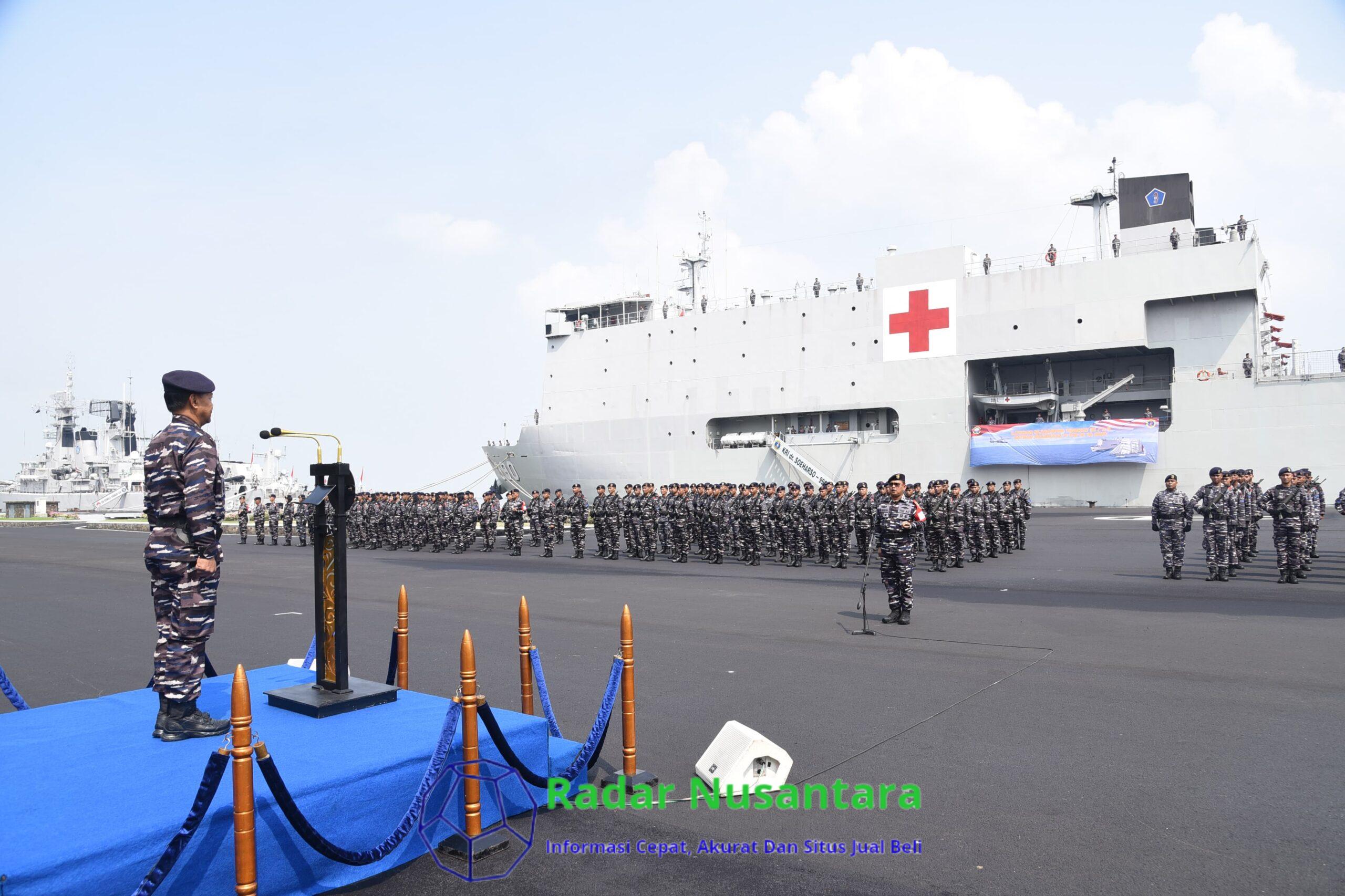 Satban Koarmada II Apel Gelar Pasukan Kesiapan Latihan Glagaspur Tingkat III/L-3