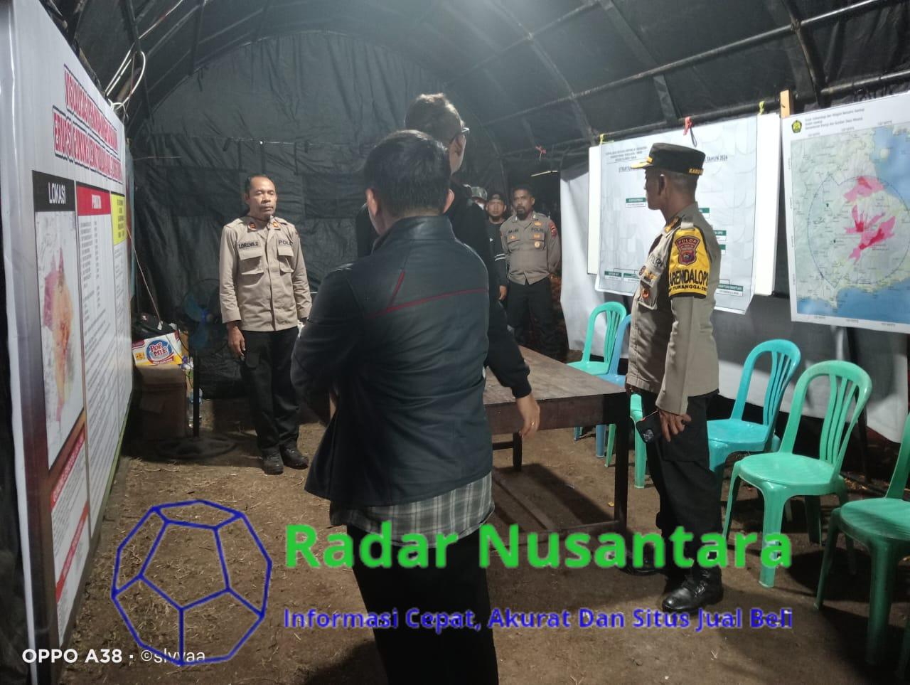 Astama Ops Kapolri Tinjau Posko Kemanusiaan Polda NTT, Pastikan Kesiapan Bantuan untuk Korban Erupsi Gunung Lewotobi