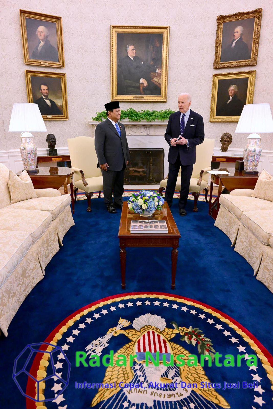 Presiden Prabowo Melakukan Pertemuan Bilateral Dengan Presiden Amerika Serikat, Joe Biden