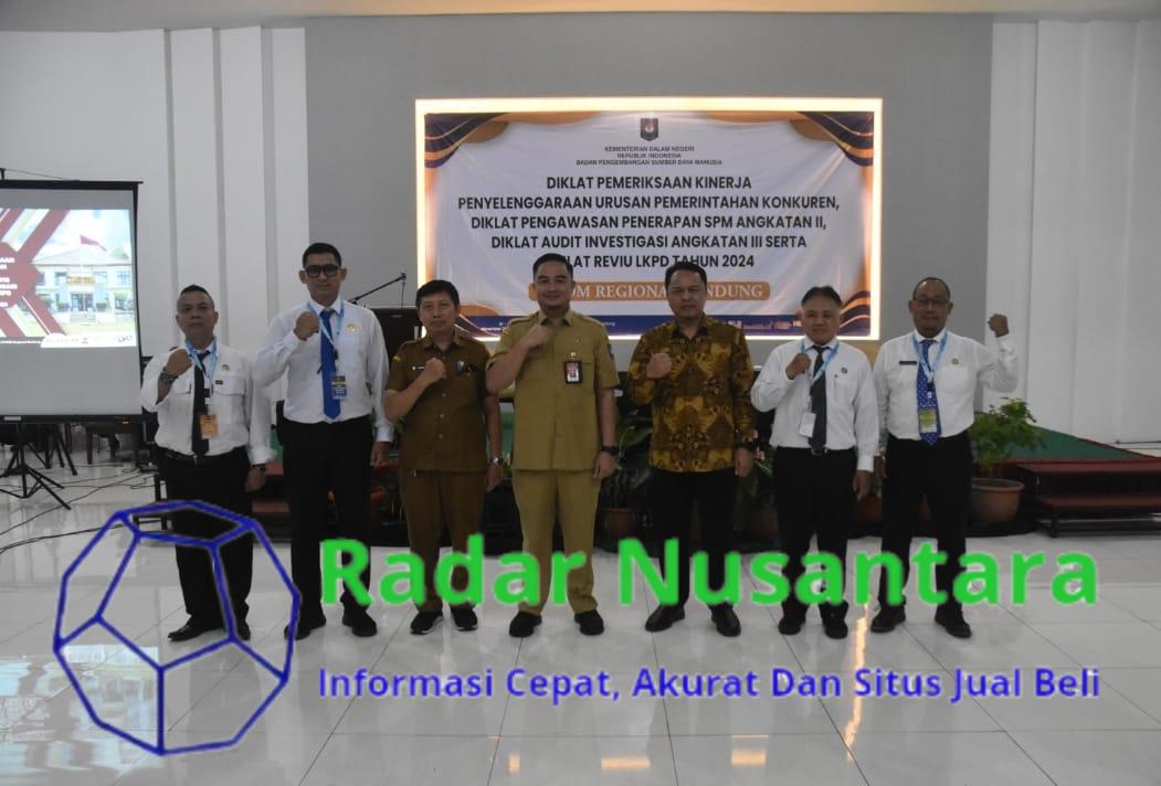 Dukungan untuk Indonesia Emas 2045, Empat Diklat Penguatan Kompetensi APIP Resmi Dibuka