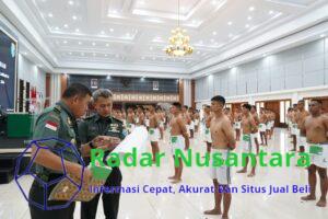Pangdam XII/Tpr Pimpin Sidang Parade Caba PK TNI AD