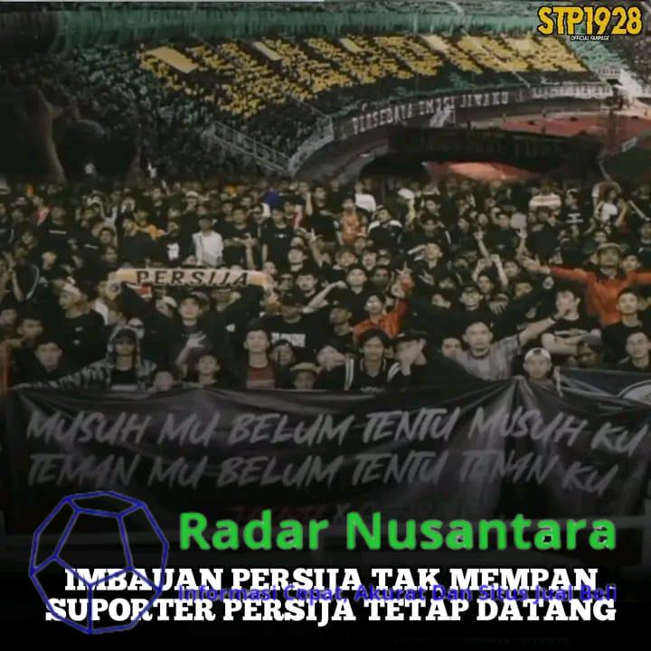 Imbauan Persija Tak Mempan, Jakmania Tetap Berangkat ke Surabaya