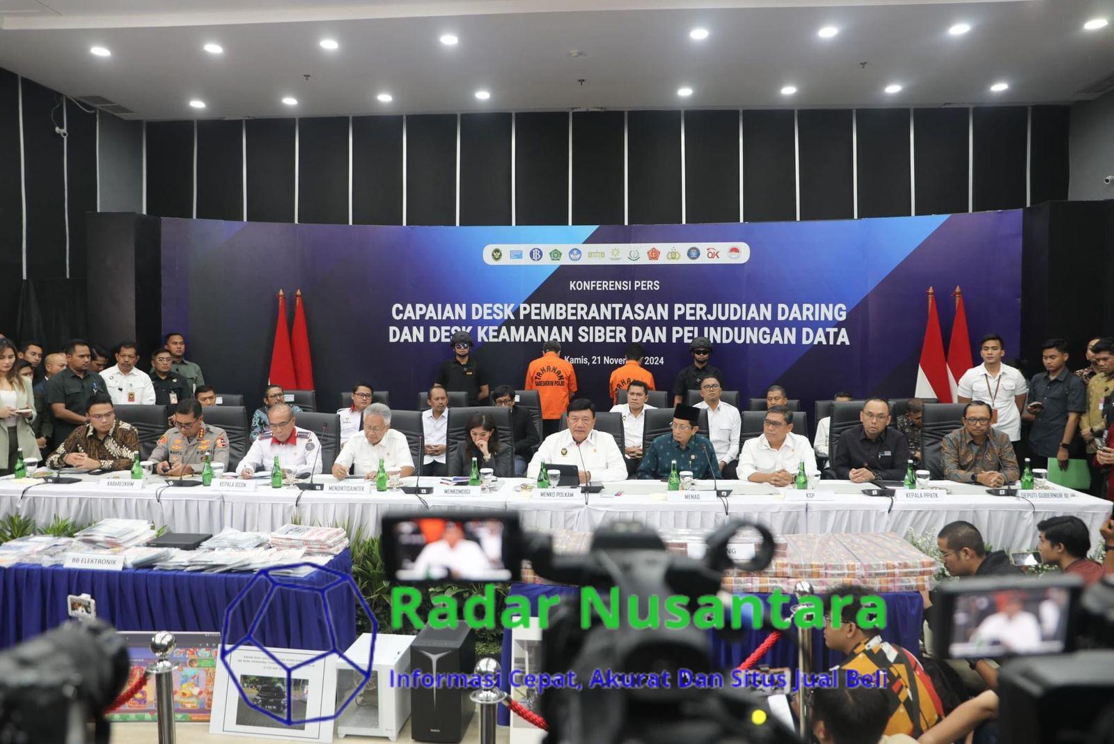 Menko Polkam: Judi Online Seperti Wabah Atau Penyakit Menular