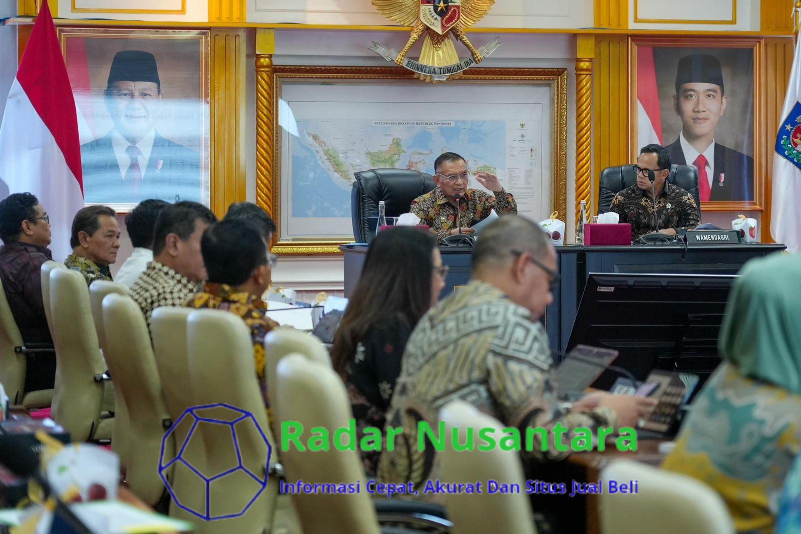 Pimpin Rakor Kesiapan Pilkada, Wamenko Polkam: Seluruh Pemangku Kepentingan Sudah Siap