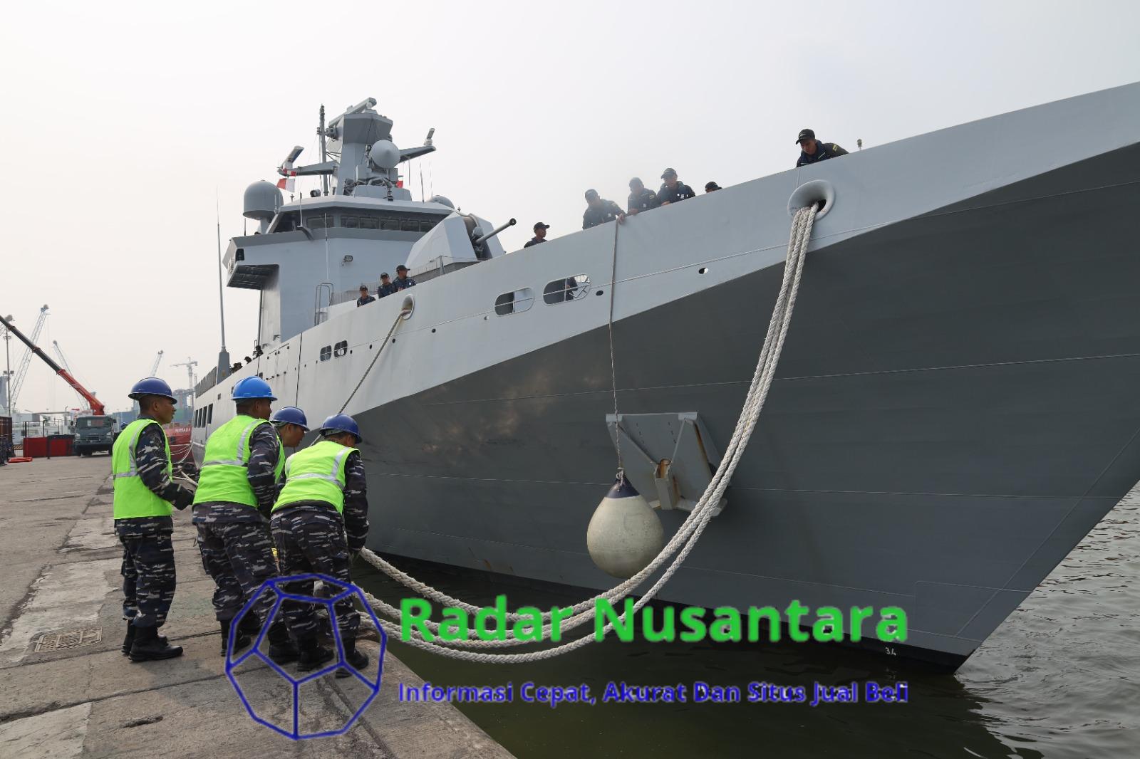 Lantamal V Lepas Keberangkatan 2 Kapal Perang Diraja Brunei Darussalam