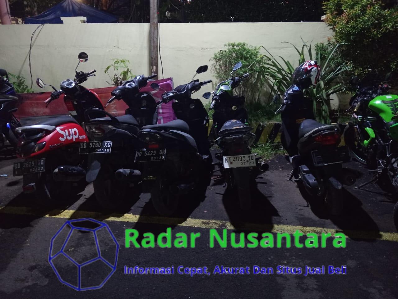Di Duga Ada Oknum. Di Balik Di Bebaskannya Kondaraan Roda Dua Dengan Kenalpot Bronk Di Polsek Rappocini