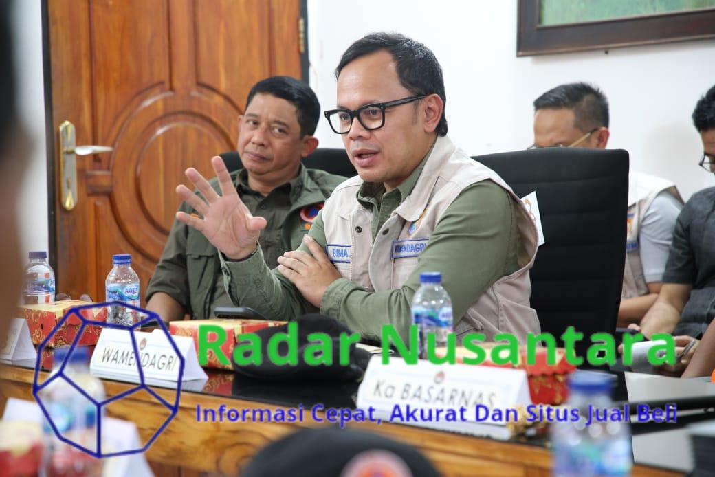Wamendagri Bima Pastikan Hak Pilih Pengungsi Erupsi Gunung Lewotobi Terfasilitasi dengan Baik