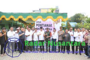 Pastikan Aman dan Lancar, Pangdam XII/Tpr bersama Forkopimda Tinjau Langsung ke TPS