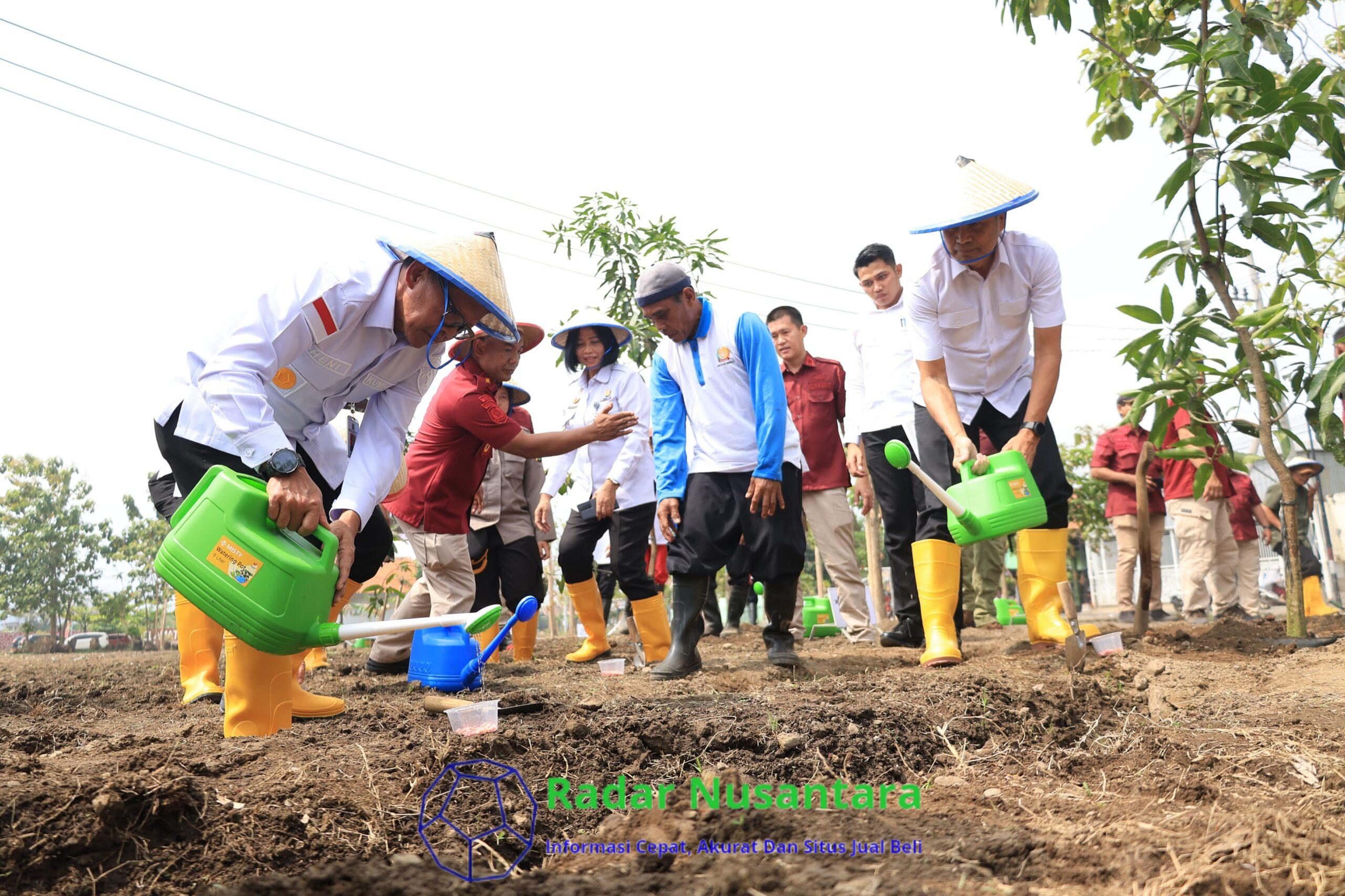 Plt. Dirjen Pemasyarakatan Resmikan Klinik Pratama, Galeri Hasil Karya WBP serta Tanam Perdana Program Ketahanan Pangan Di Lapas Surabaya