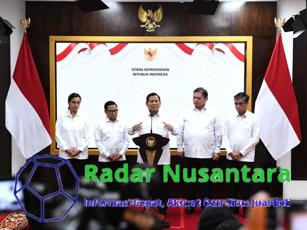 Presiden Prabowo Umumkan Kenaikan Upah Minimum Nasional Tahun 2025 Sebesar 6,5 Persen