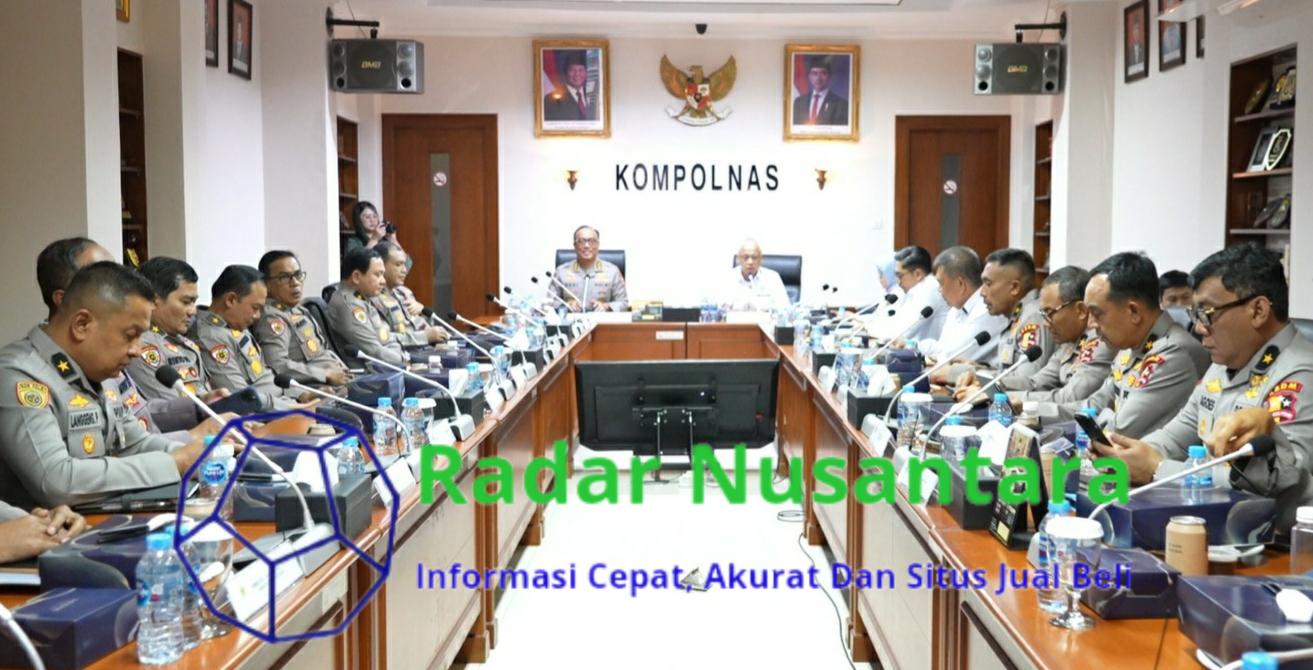 Irwasum Polri Audiensi dengan Kompolnas RI, Bahas Kerjasama dan Penguatan Pengawasan Internal Polri