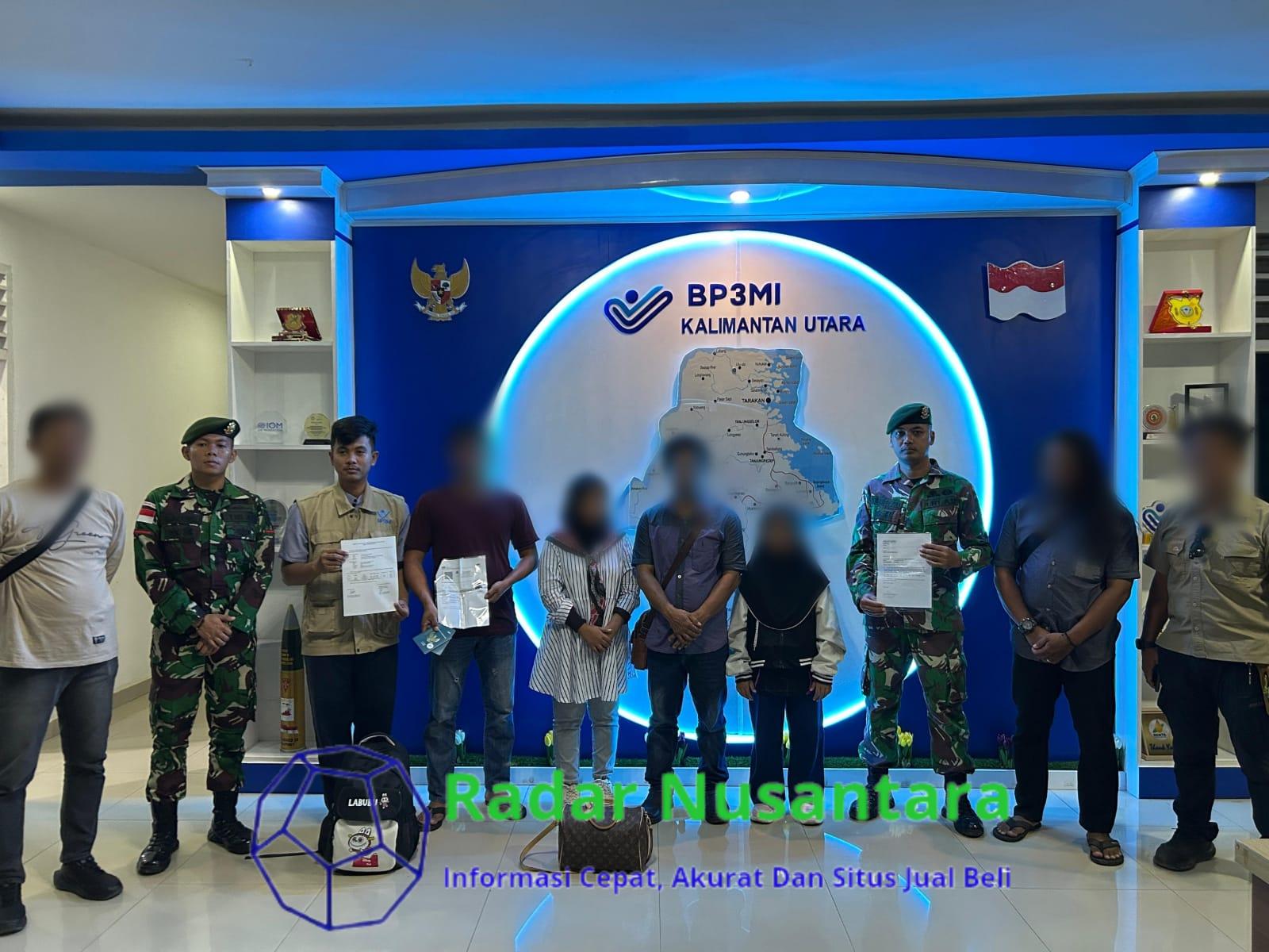 Satgas TNI Gagalkan Keberangkatan 3 CPMI Illegal ke Malaysia Melalui Jalan Tikus di Sebatik