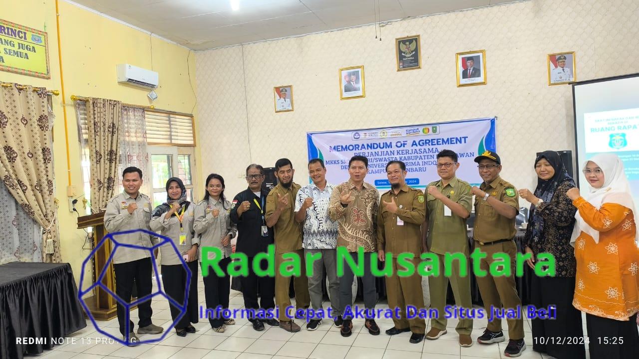 Majukan Pendidikan di Pelalawan, MKKS SMK dan SMA Jalin Kerjasama Dengan UNPRI Pekanbaru
