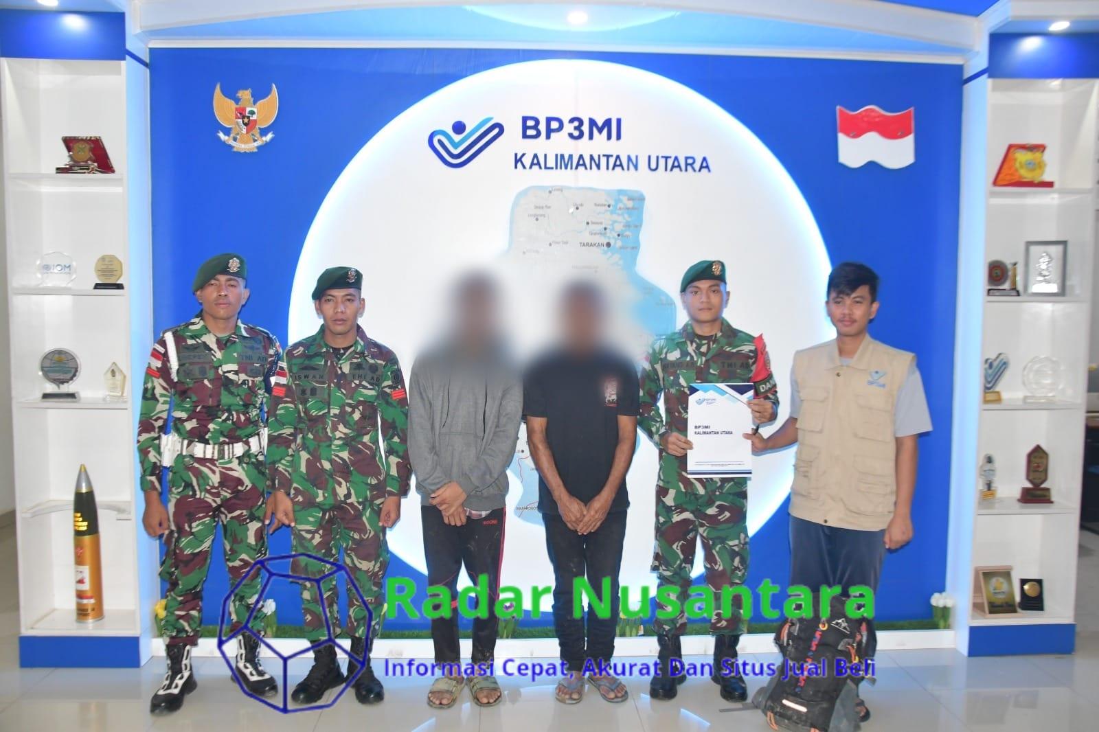 Penggagalan Pengiriman CPMI Ilegal di Perbatasan RI-Malaysia oleh Satgas Pamtas Yonarmed 11 Kostrad