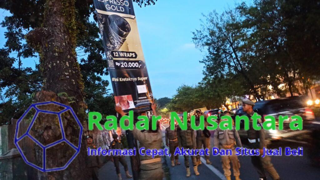 Pj Gubernur Sumut Fatoni, Pimpin Langsung Penertiban Baliho Tidak Berizin