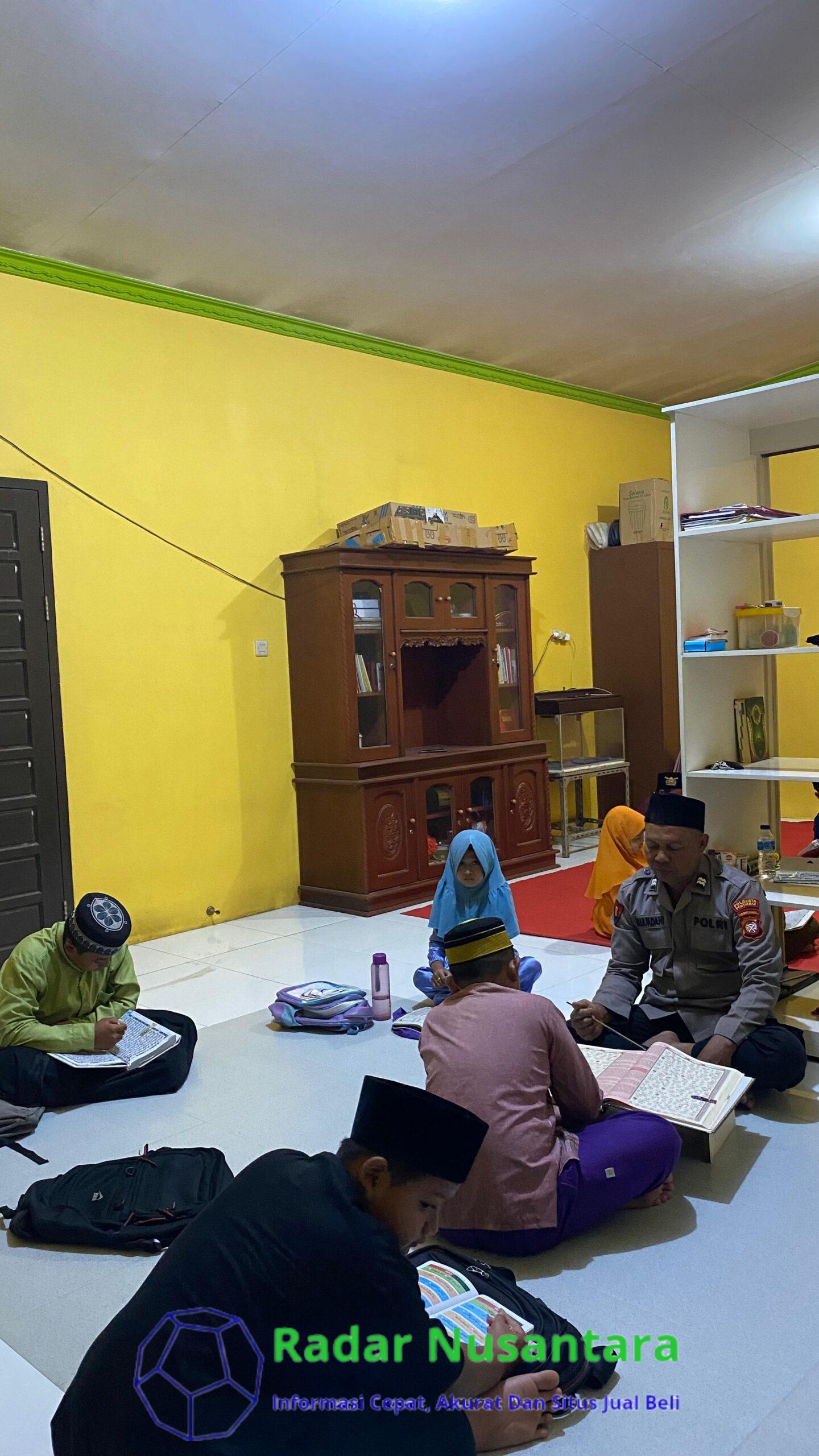 Aiptu M Khamdani, Anggota Polresta Pontianak yang Inspiratif: Mengajar Ngaji Anak-Anak di Lingkungan Tempat Tinggal