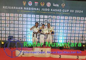 Bripda Maria Berlianda Harumkan Nama Polres Gresik di Kejuaraan Nasional Judo Kasad Cup XV 2024