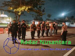 Satgas Operasi Mantap Praja Kapuas Polda Kalbar Laksanakan Patroli Malam Skala Besar Demi Terciptanya Situasi Kondusif Pasca Pleno KPUD