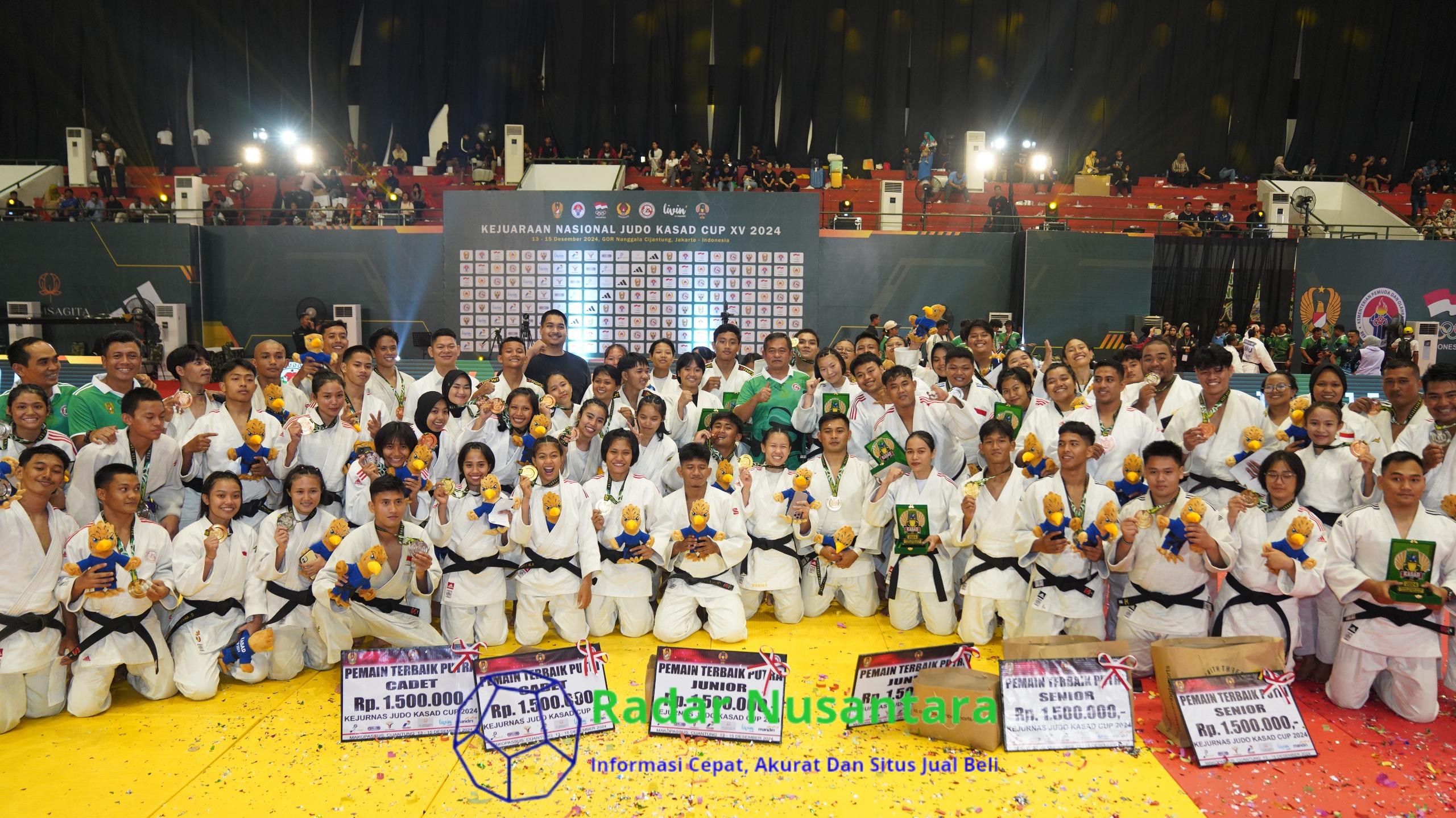 Kejurnas Judo Piala Kasad Berakhir, Kasad: Kita Bisa Kirim Atlet Judo ke Olimpiade