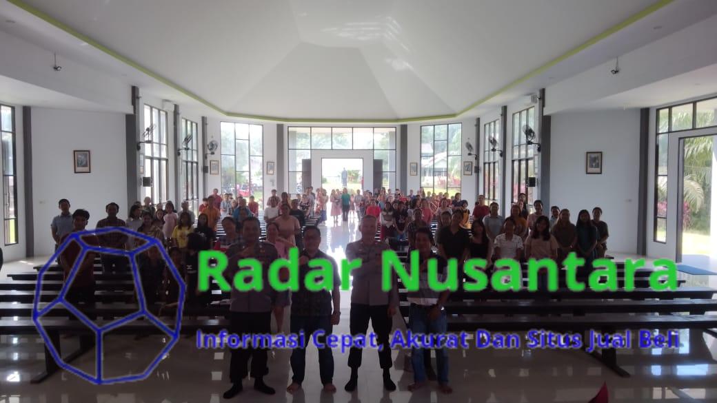 Minggu Kasih: IPTU Koderi Sampaikan Pesan Kamtibmas di Gereja Santa Gema Galgali