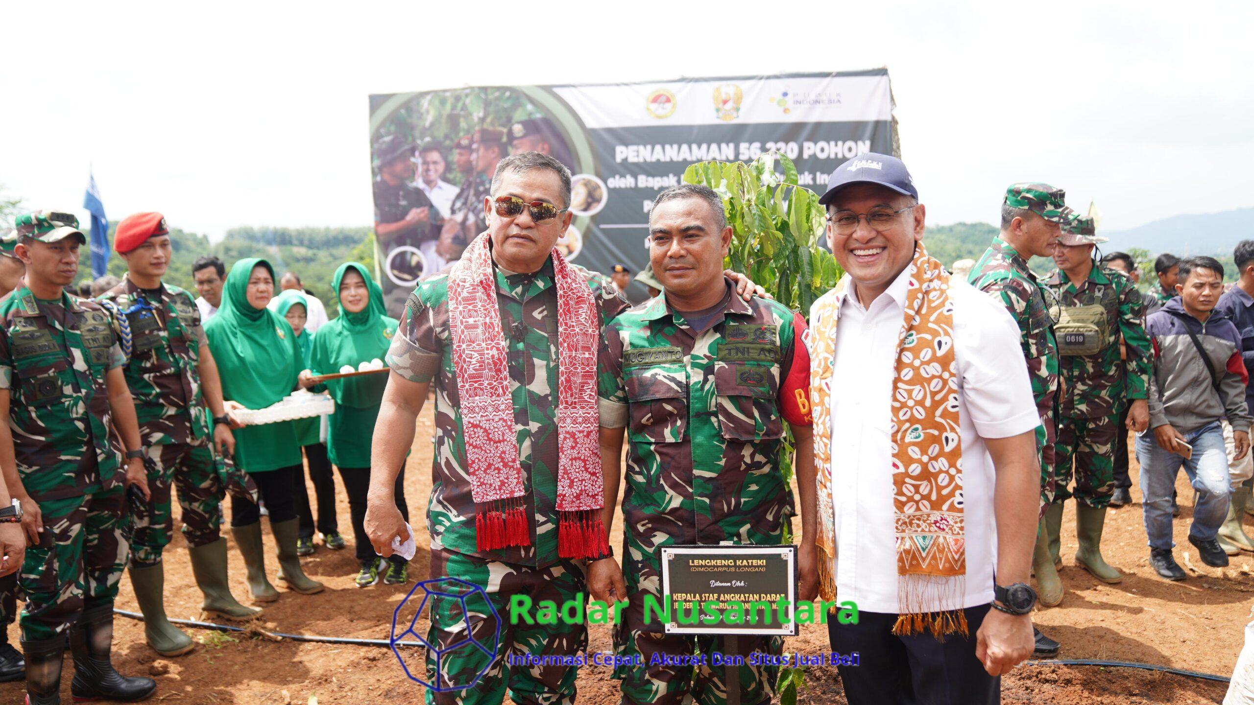 Kasad: Program Agroforestry Tingkatkan Produktivitas Lahan dan Kesejahteraan Rakyat