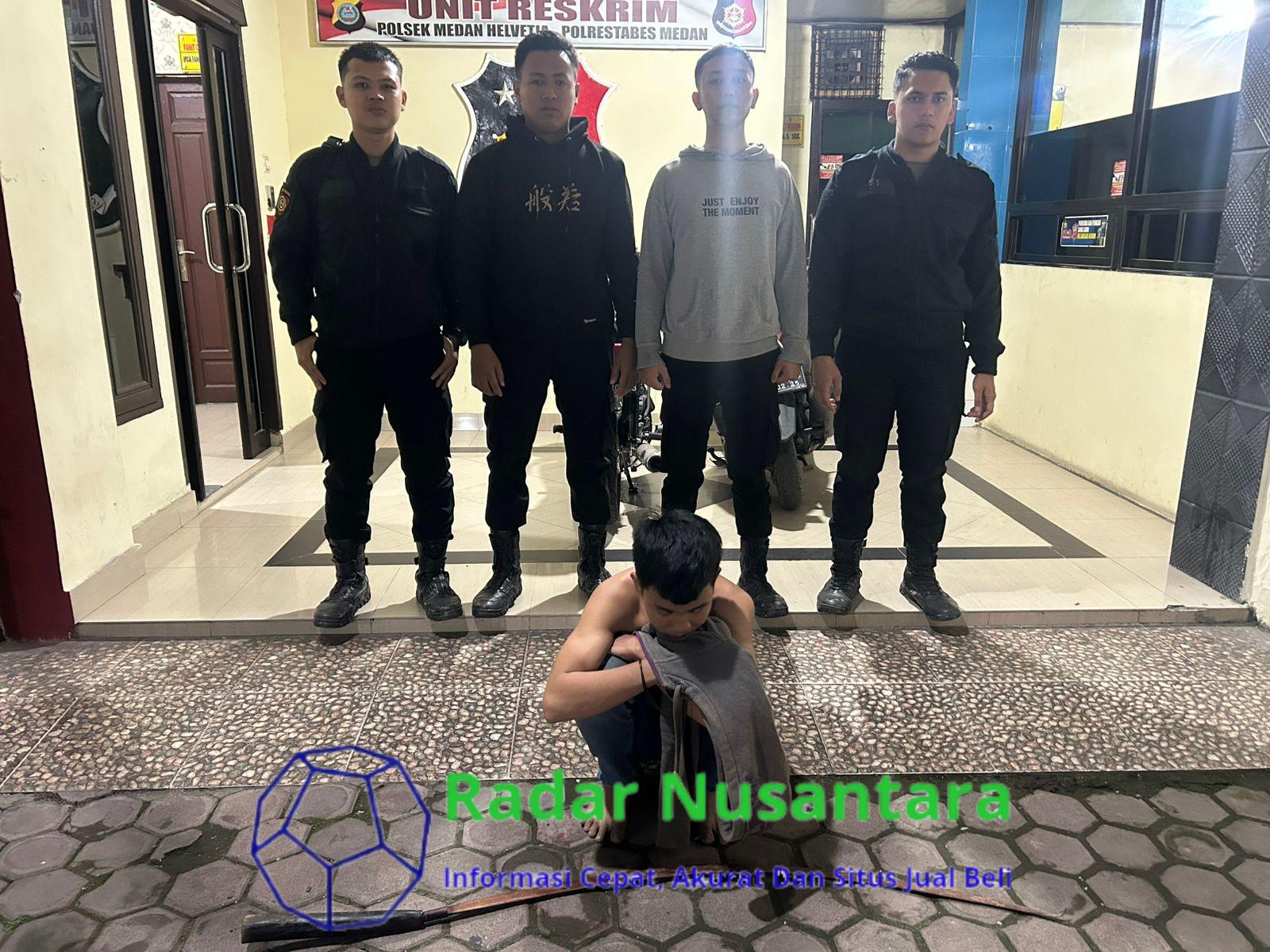 Patroli Polrestabes Medan Sigap Tanggapi Laporan Masyarakat dan Amankan Pelaku Kejahatan Jalanan