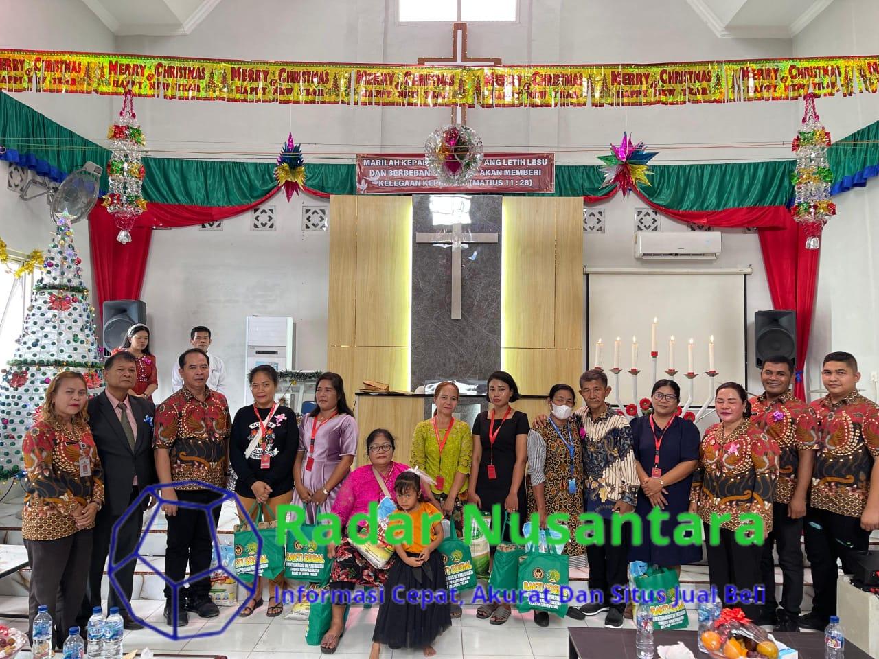 Lapas Lubuk Pakam Rayakan Natal dan Berikan Baksos Kepada Keluarga Warga Binaan