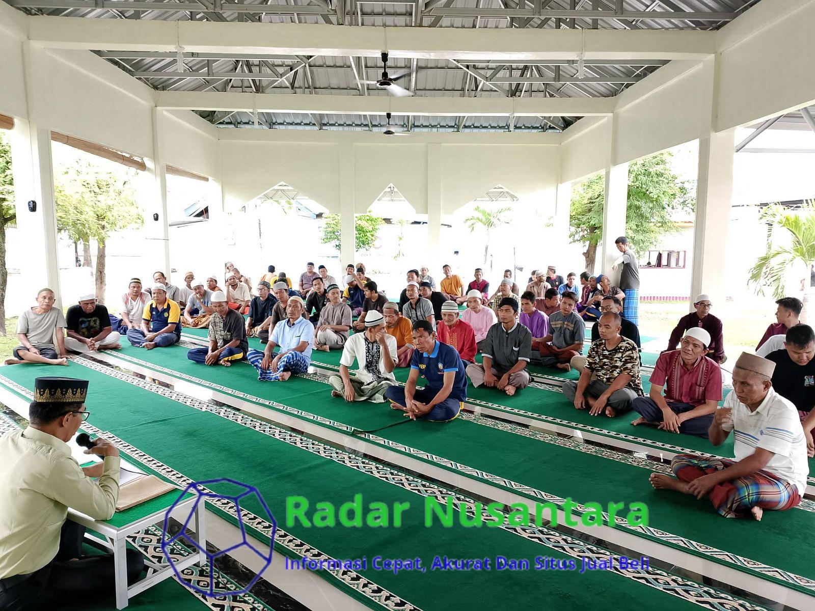 Pengajian Rutin di Lapas Tanjungbalai Asahan: Hal-Hal yang Membatalkan Shalat