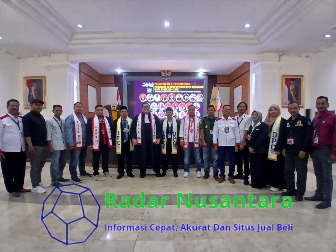 Ketua Umum Pusat Bantuan Hukum DPP Feradi WPI, Adv. Donny Andretti, S.H., S.Kom., M.Kom., C.Md., Resmi Melantik Sukindar Menjadi Ketua Dewan Pimpinan Cabang (DPC) Feradi WPI Kota Semarang