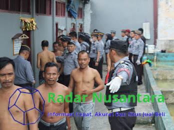 Tingkatkan Kewaspadaan Jelang Natal dan Tahun Baru, Rutan Rengat Razia Kamar Hunian Warga Binaan