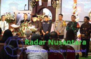 Jajaran Kodim 0808 Bersama Dengan Polres Blitar Sinergi Laksanakan Pengamanan Ibadah Natal