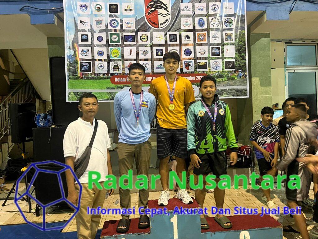 Atlet Satkopaska Koarmada II Raih Prestasi Kejuaraan Renang Piala Gubernur Sumatera Barat 2024