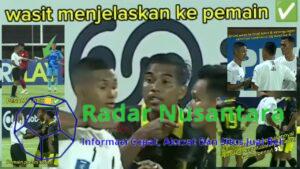 Wasit Sudah Benar, Jadi Salah, Hanya Karena Intimidasi Pemain,.!!??