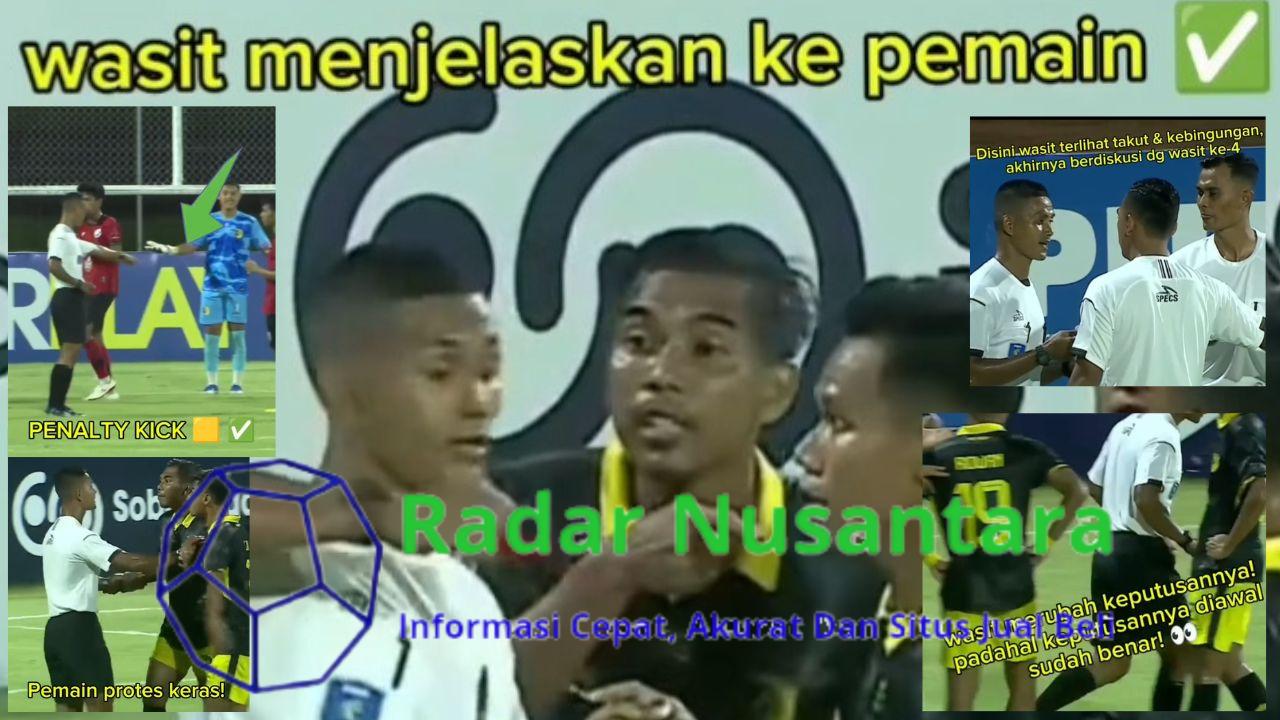 Wasit Sudah Benar, Jadi Salah, Hanya Karena Intimidasi Pemain,.!!??