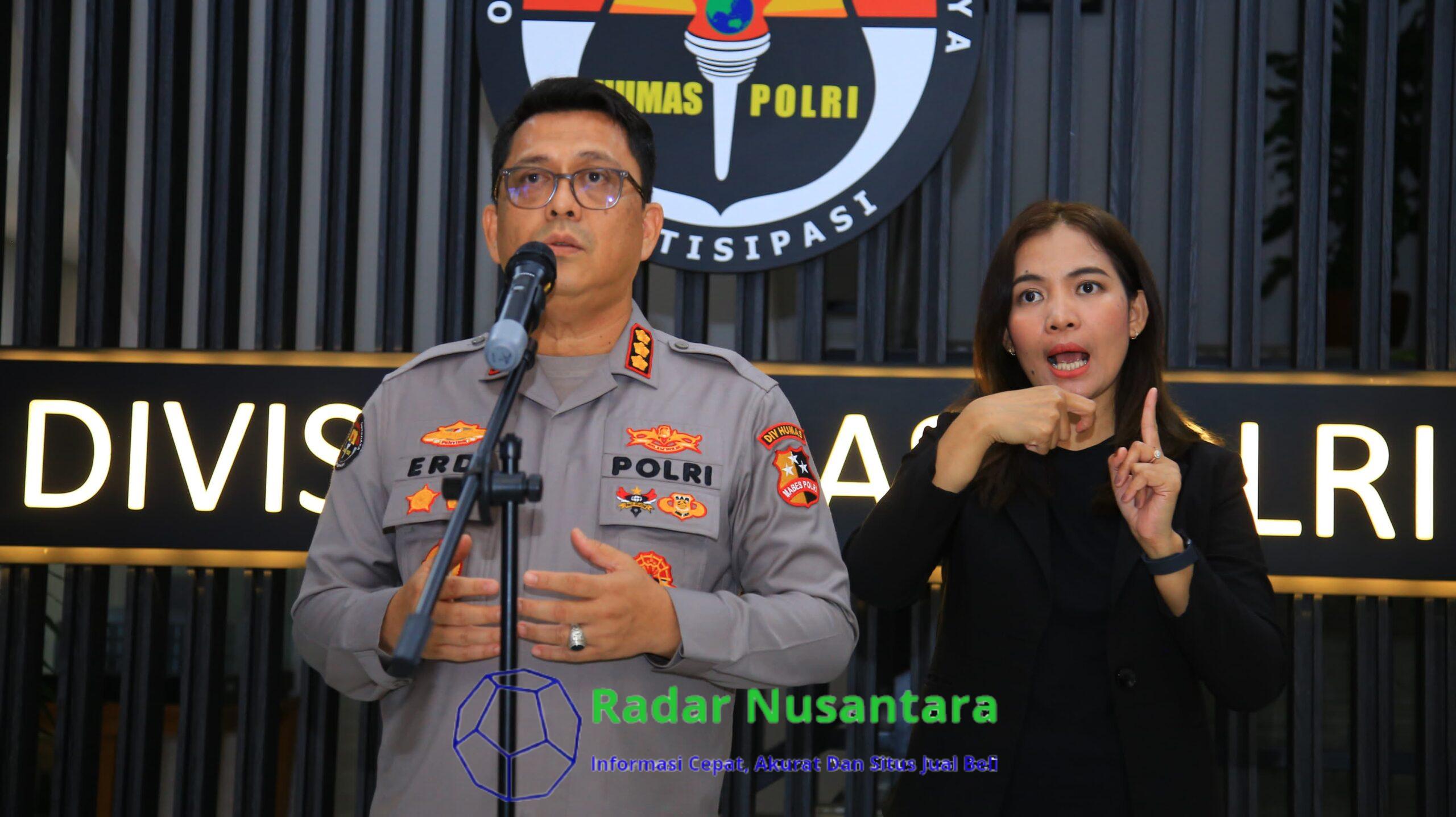 Polri Mengumumkan Hasil Pelaksanaan Sidang KKEP Kasus DWP