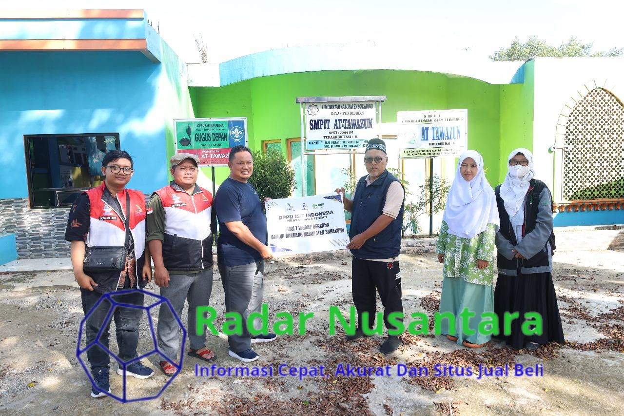 JSIT Indonesia Wilayah Jawa Tengah Salurkan Bantuan untuk Korban Banjir di Sukabumi