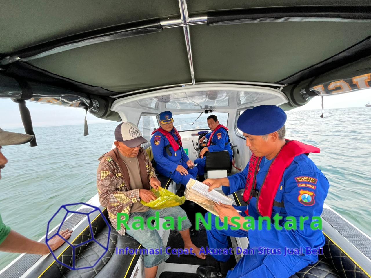 Satpolairud Polresta Sidoarjo Wujudkan Nyaman dan Aman Nelayan