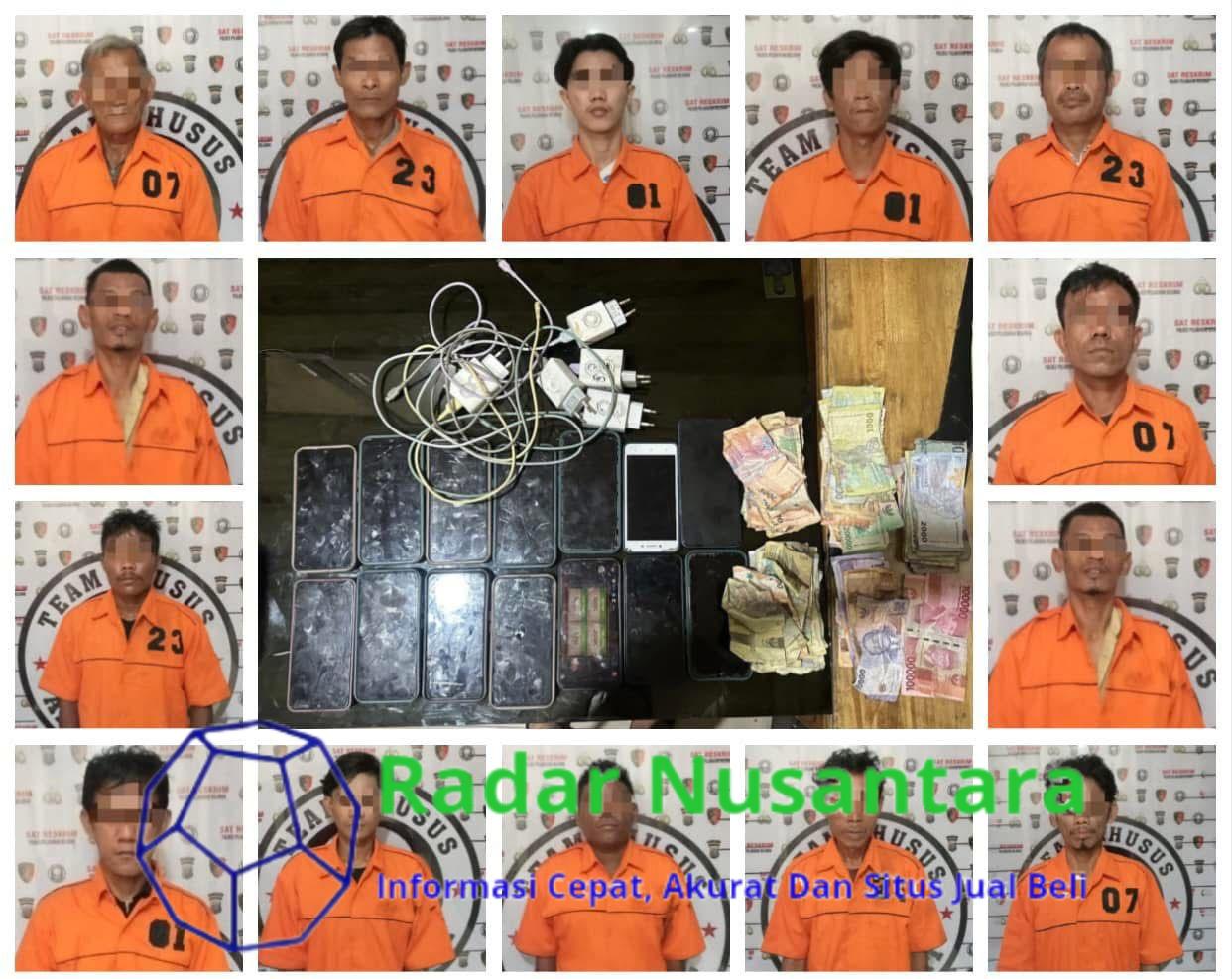 Polres Pelabuhan Belawan Ringkus 14 Pelaku Judi Online di Awal Tahun 2025