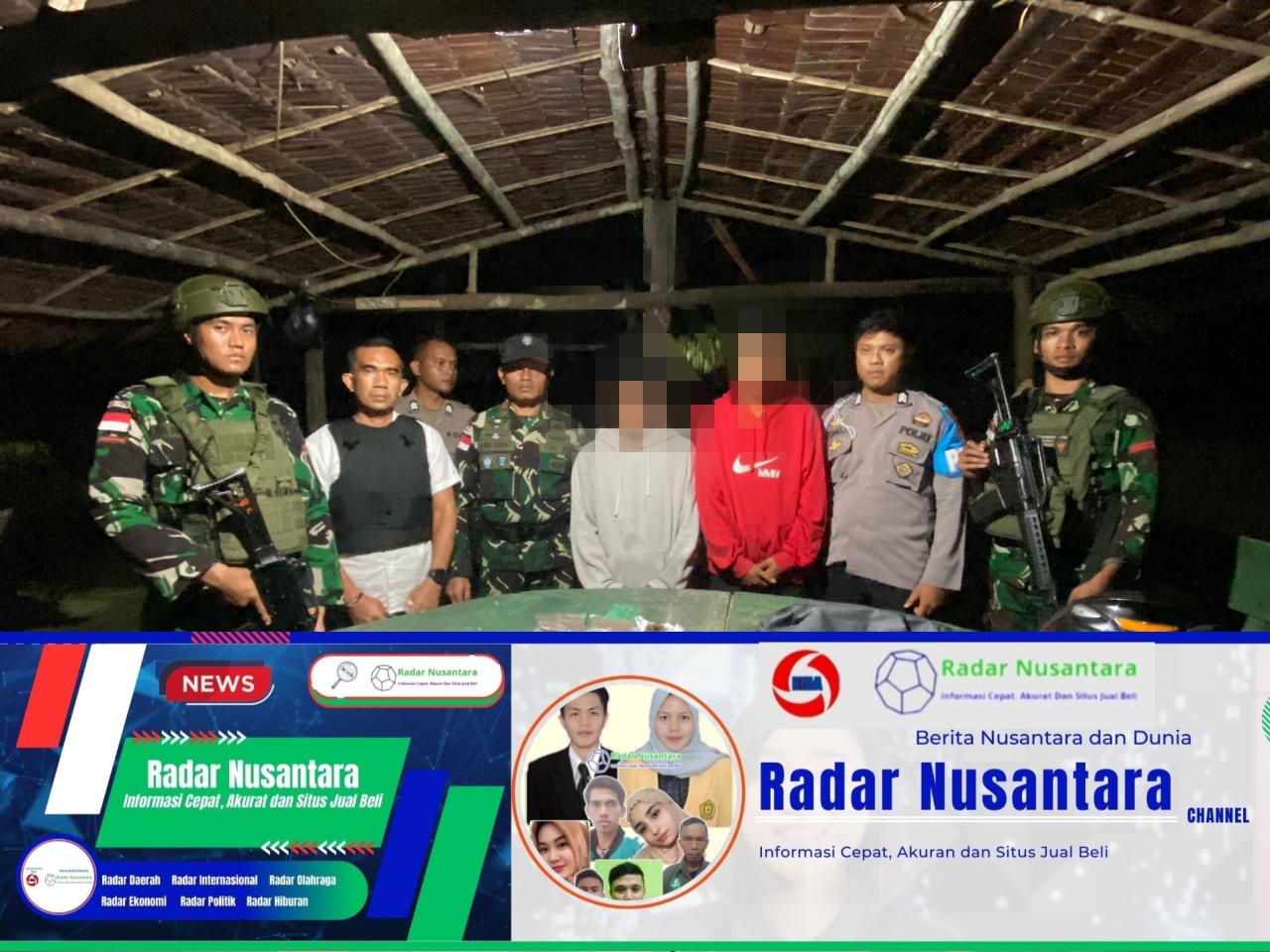 Berantas Peredaran Narkoba, Satgas Yonif 131/Brajasakti Kembali Amankan Ganja di Perbatasan RI-PNG