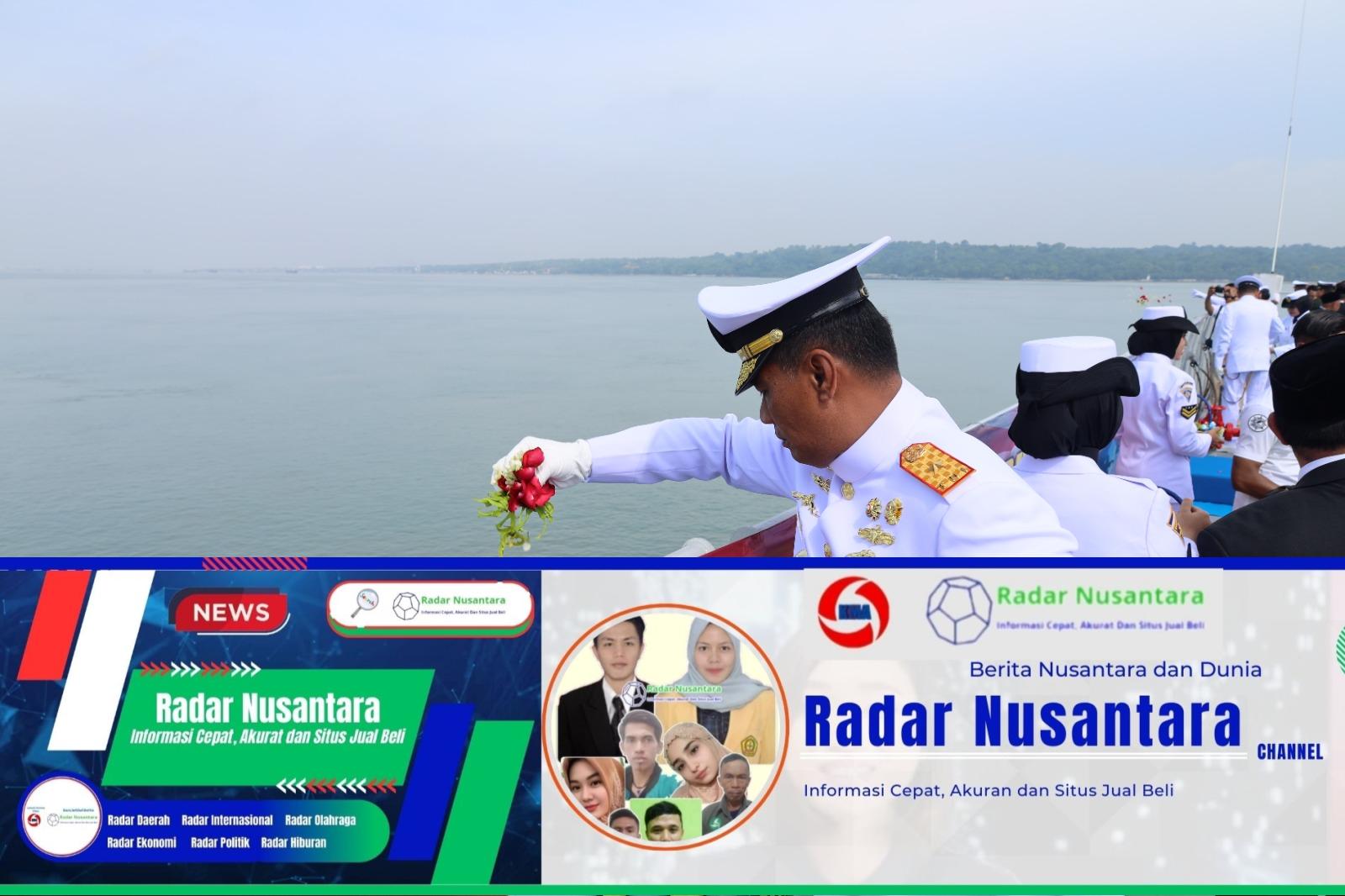Kenang Pertempuran Laut Aru, Danlantamal V Ikuti Upacara dan Tabur Bunga Peringatan Hari Dharma Samudera