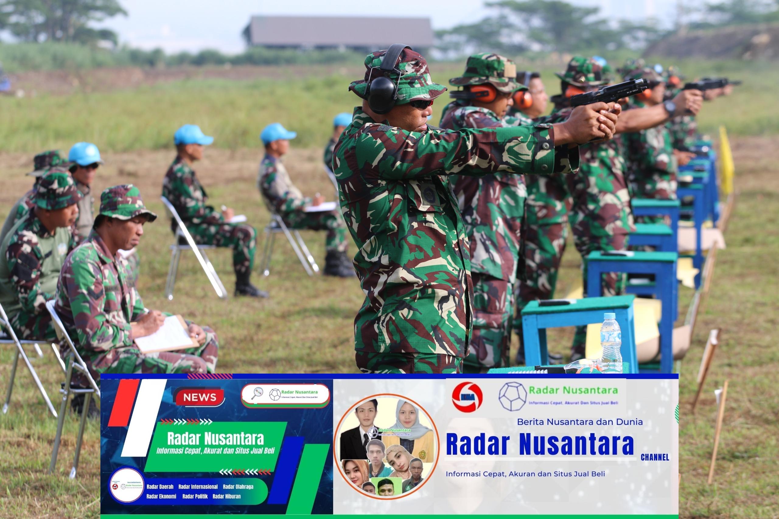 Lomba Tembak Pistol Meriahkan HUT PMPP TNI