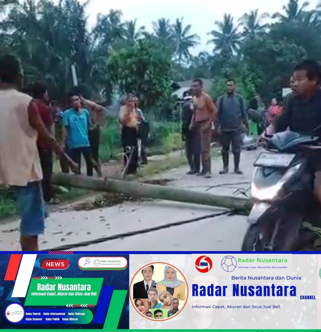 Diduga Tak Dipedulikan PLN UP3 Binjai, Tiang Listrik Patah Tewaskan Ibu dan Balitanya