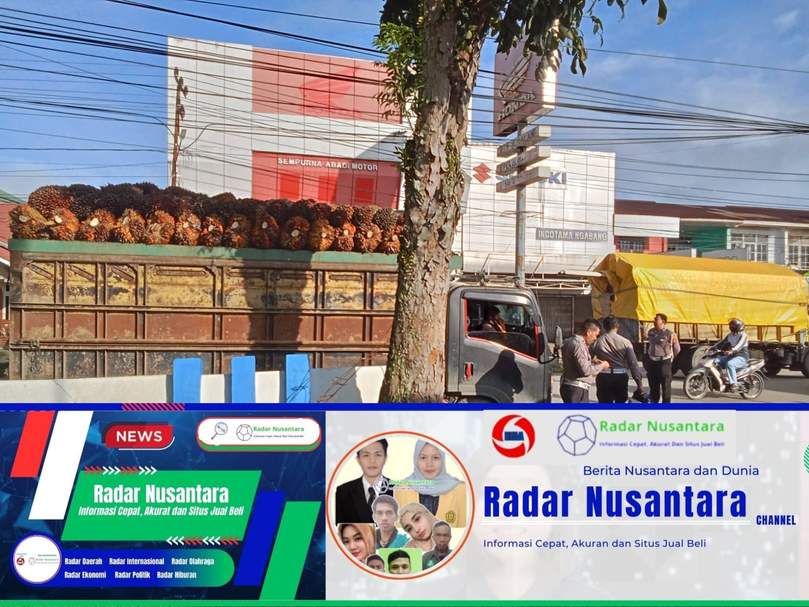 Satlantas Polres Landak: Penertiban Truk Sawit Tanpa Jaring Demi Keselamatan Bersama