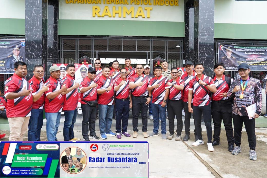 Pangdam Tanjungpura Hadiri Pembukaan Kejuaraan Menembak Perbakin Cup Kalbar 2025
