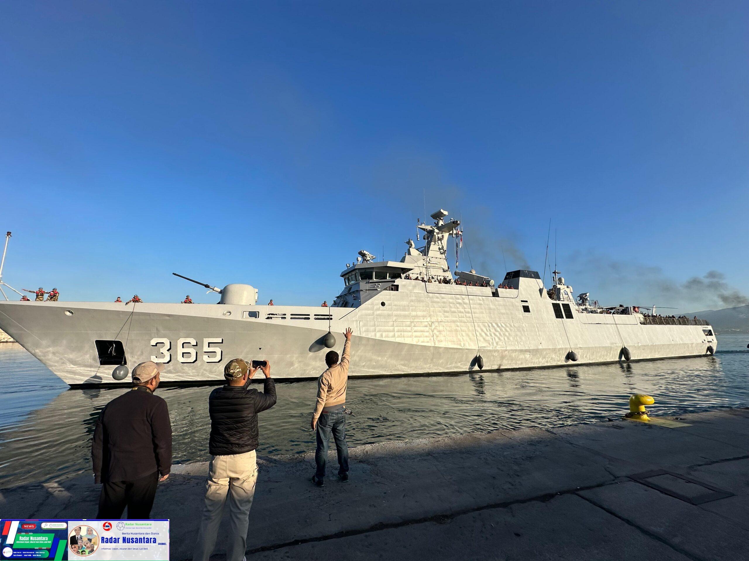 Misi Tuntas, KRI Diponegoro-365 Kembali Ke Tanah Air